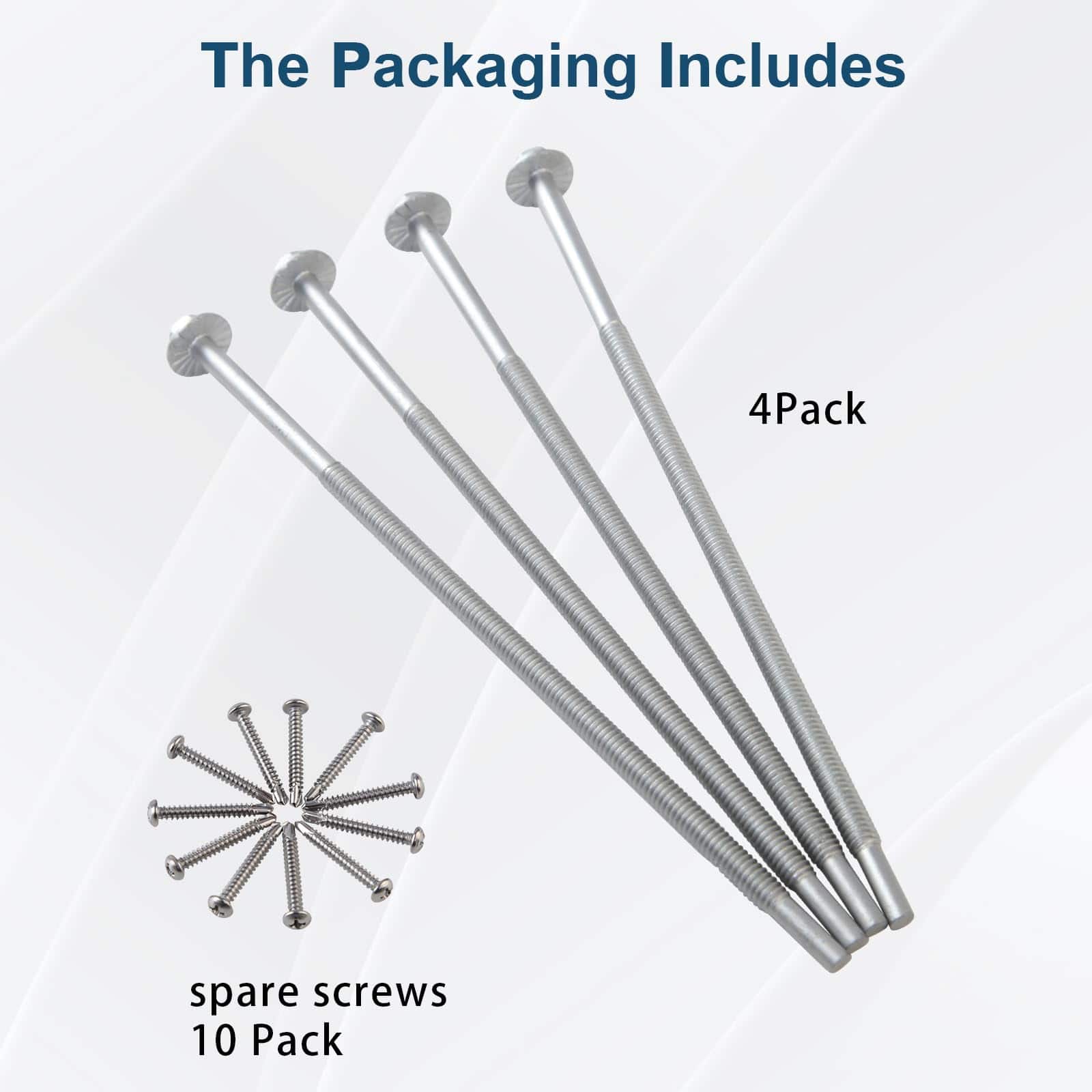 Vástago de tornillo vattceel Compatible con Coleman, - Imagen 4