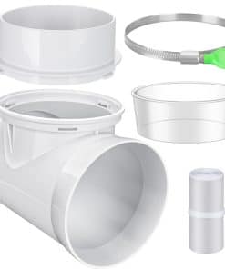 Kit de Codo de 90 Grados para Salida de Secadora, Conector