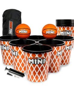 BasketPong Mini - Juego de Pong de Patio y Baloncesto con