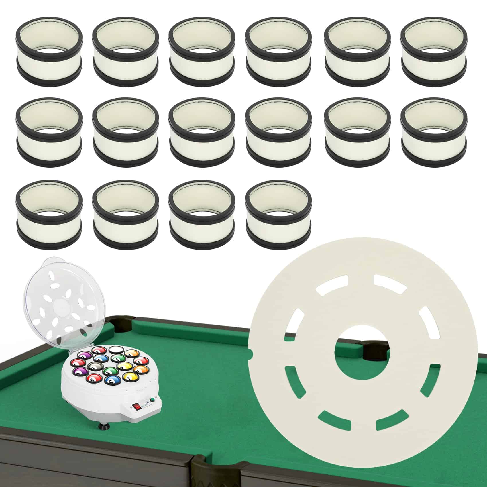 Kit Limpiador de Bolas de Billar NURATIT - 2 en 1
