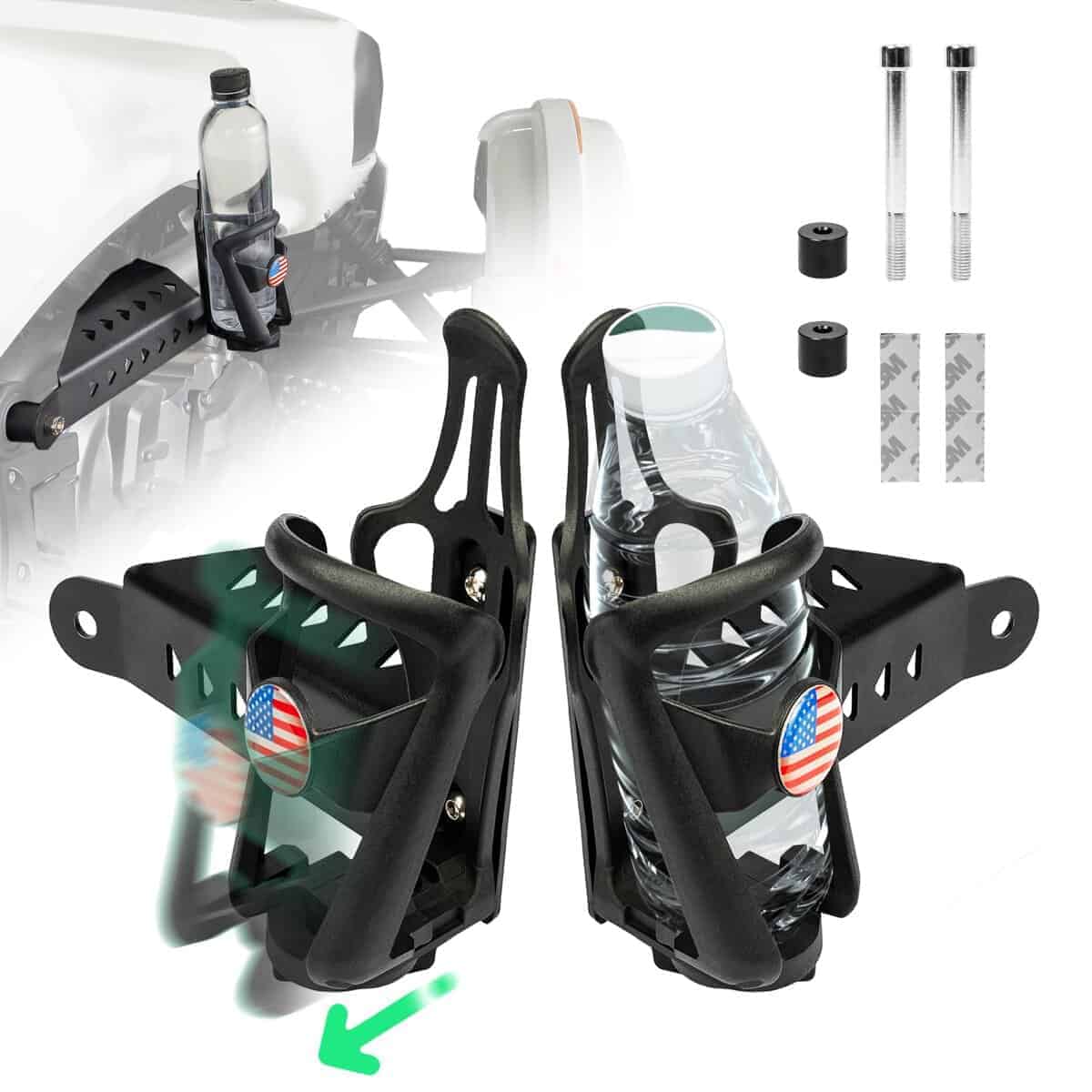2pcs Soporte para Vaso Ajustable para Can-Am Spyder Lado