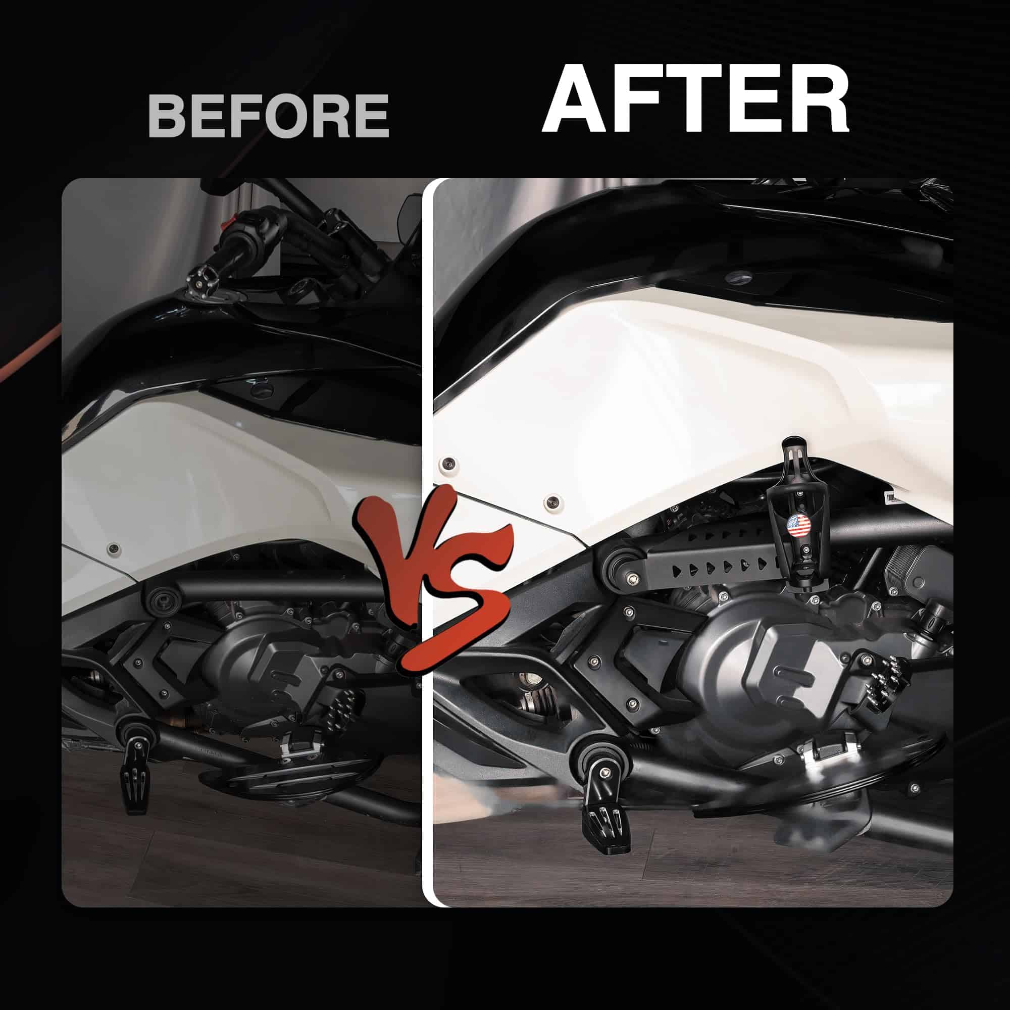 2pcs Soporte para Vaso Ajustable para Can-Am Spyder Lado - Imagen 6