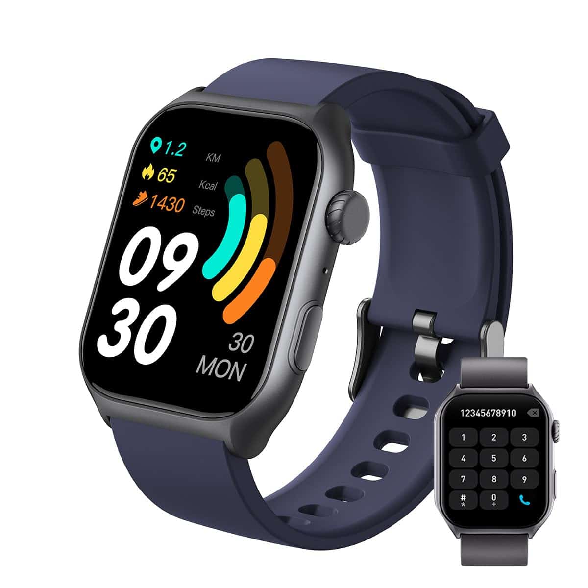 HEIPIKAO Fitness Tracker, Smart Watch con Monitor de Ritmo
