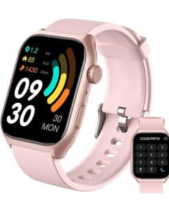 HEIPIKAO Smartwatch para Fitness con Monitor de Ritmo