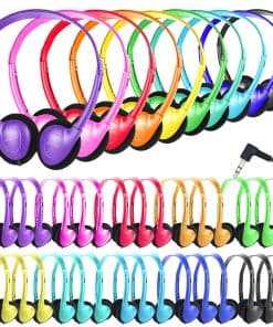 Audífonos para niños a granel GDBOMA Pack de 25 para