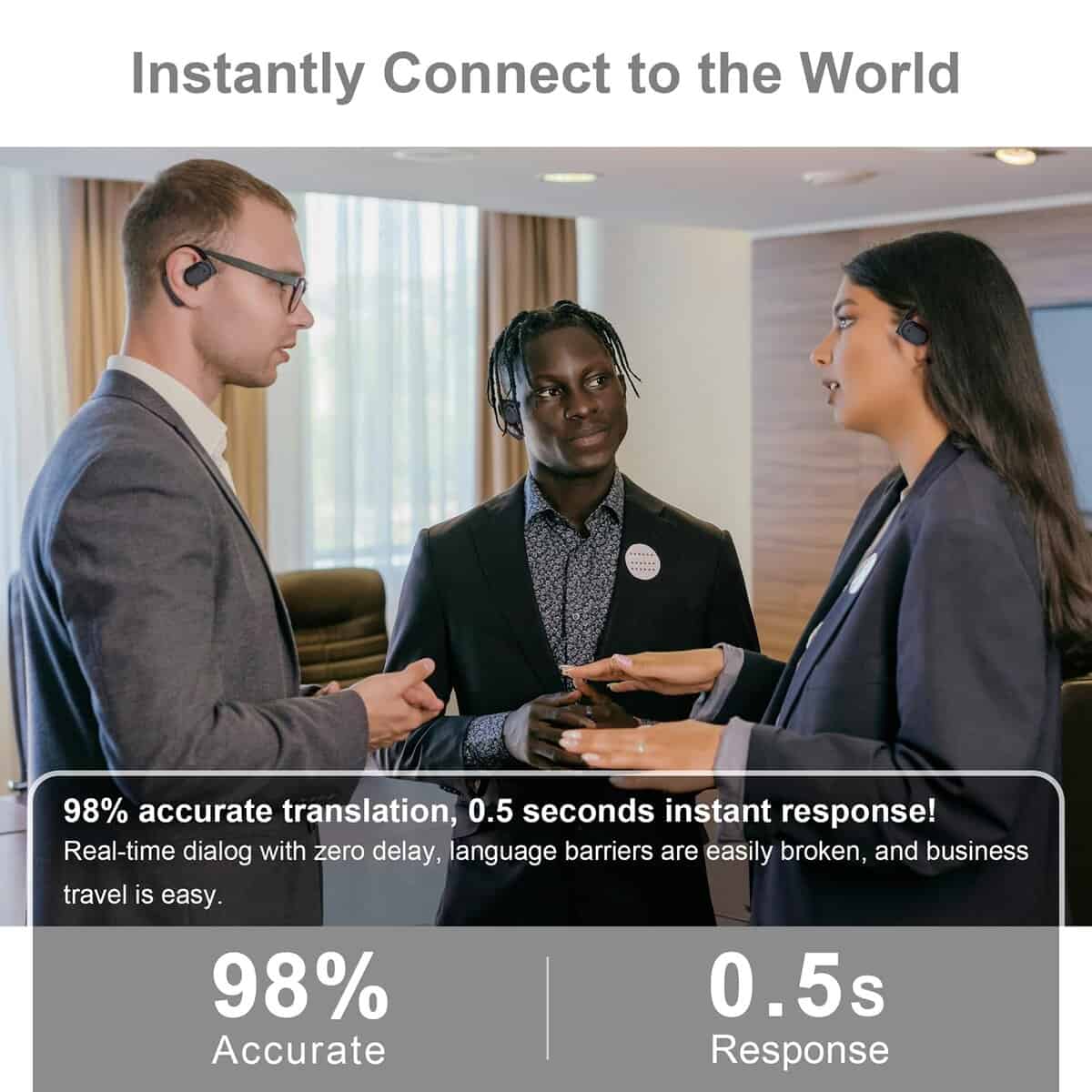 Audífonos Traductores con Inteligencia Artificial, - Imagen 5