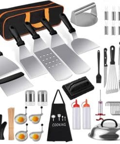 Kit de Accesorios para Parrilla de 144 Piezas: Espátulas de