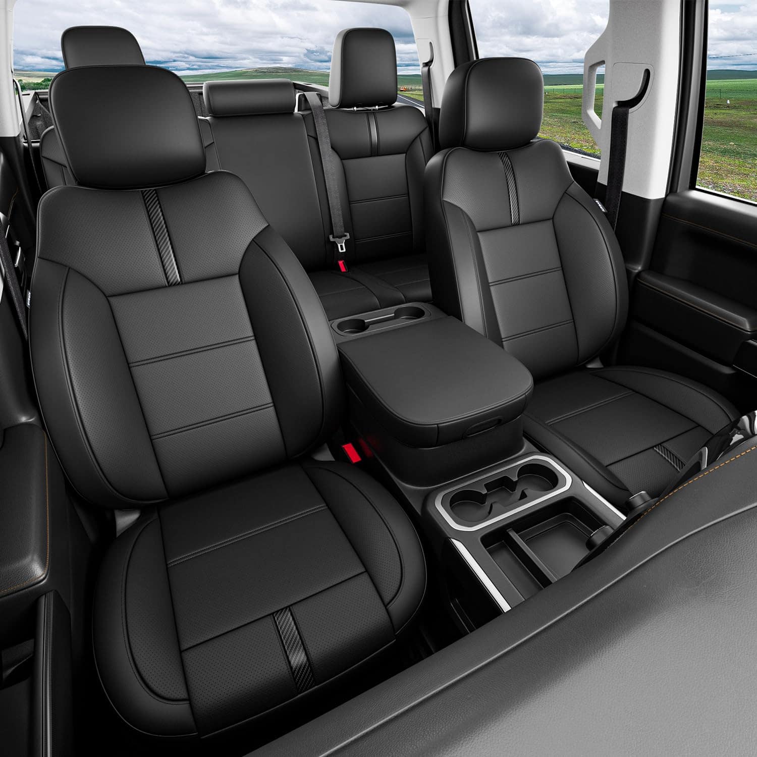 Fundas de Asiento Compatibles con Chevy Silverado RST