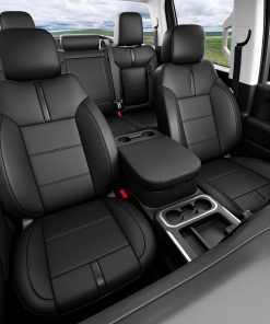 Funda de asiento CZmenghe compatible con Chevy Silverado