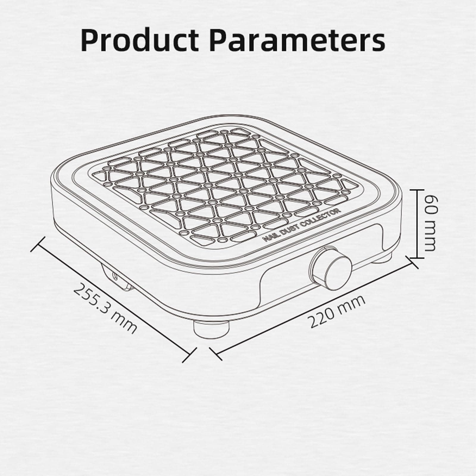 Colector de Polvo para Uñas Voolex para Técnicos de Uñas - - Imagen 6
