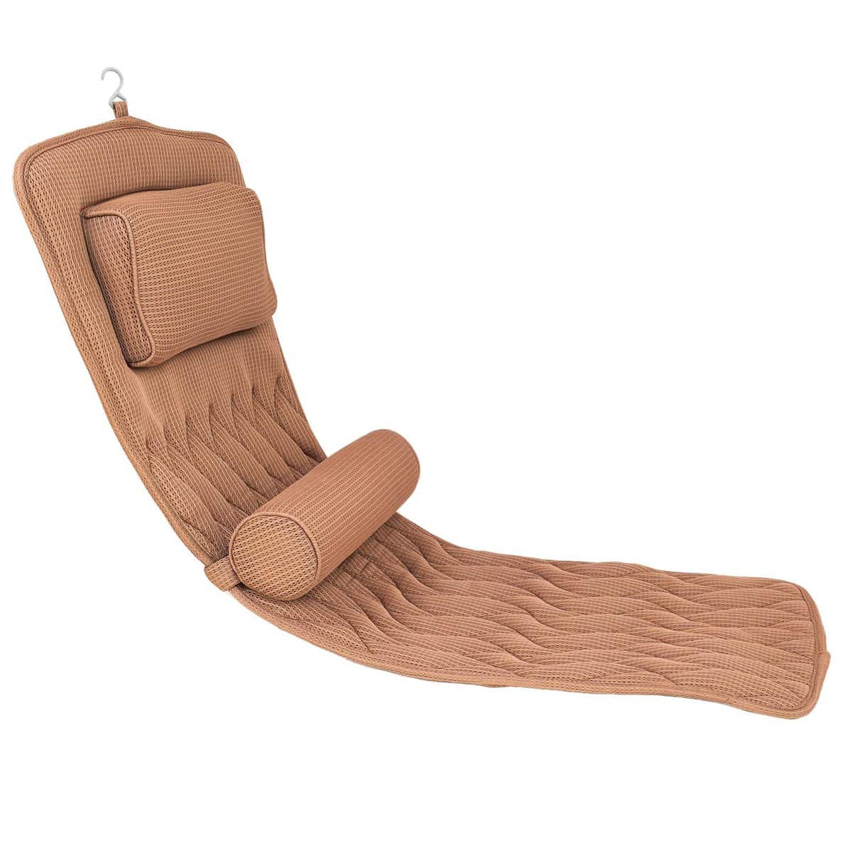 Almohada de Baño de Cuerpo Completo AEROiVi -Marrón