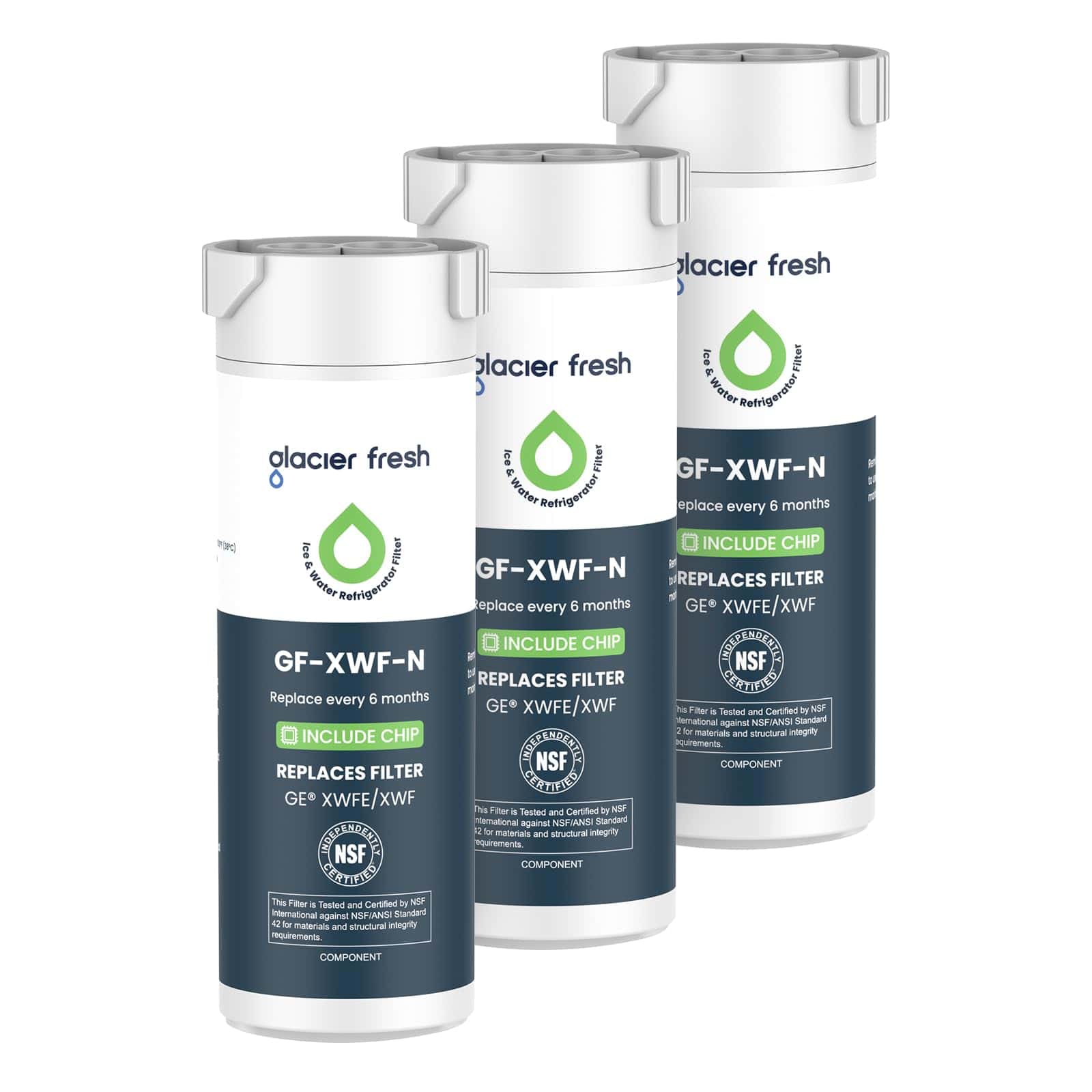 Filtro de Agua GLACIER FRESH Compatible -Blanco