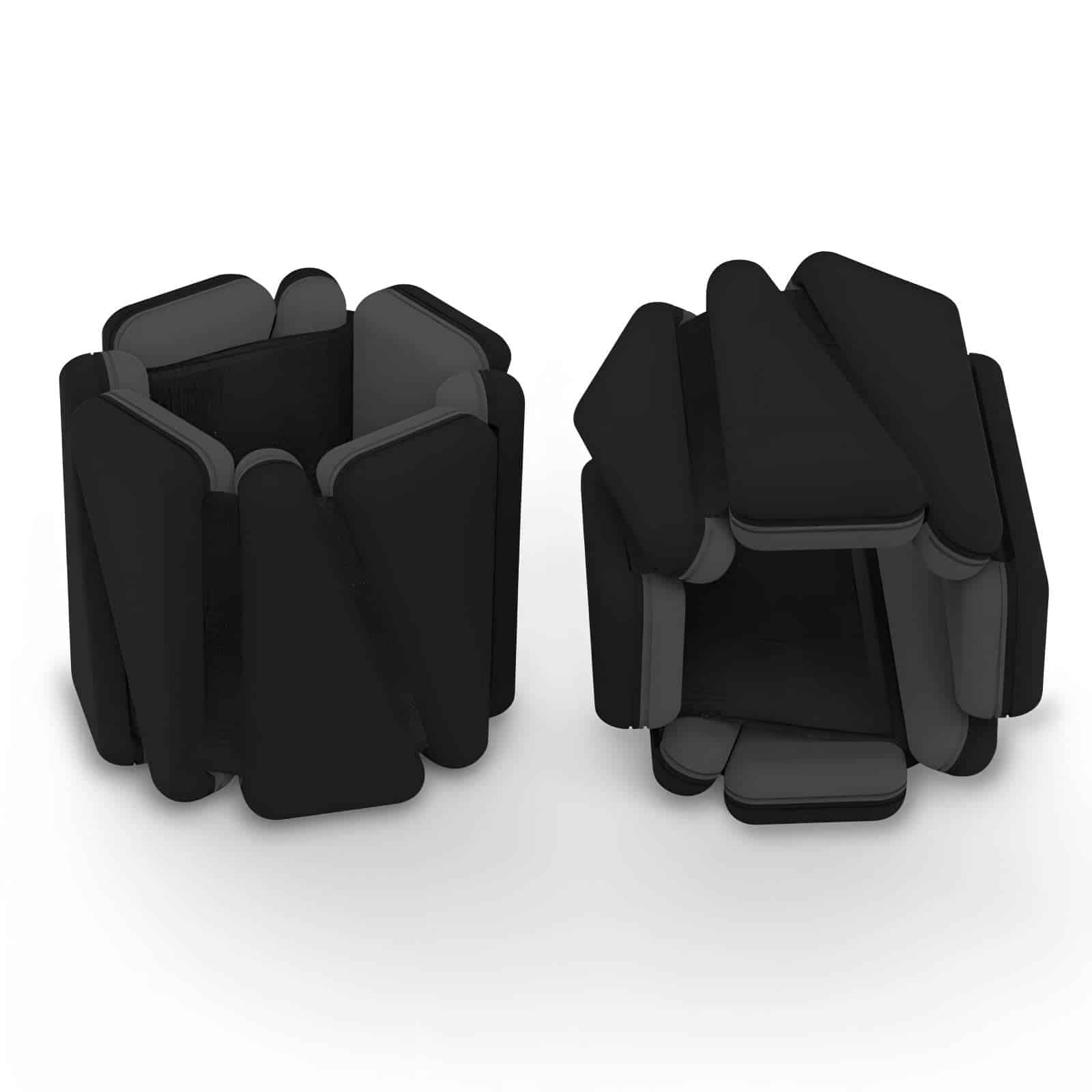 Bandas de Peso para Muñecas y Tobillos, 2 PCS Ajustables