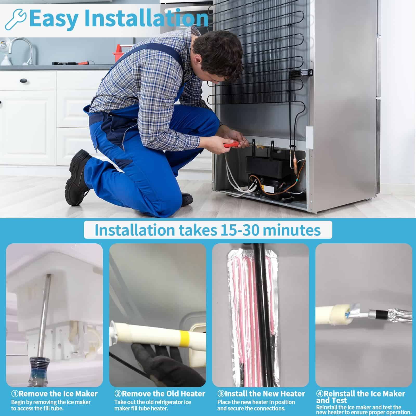 DA47-00192E Calentador de Tubo de Llenado de Fabricador de - Imagen 6