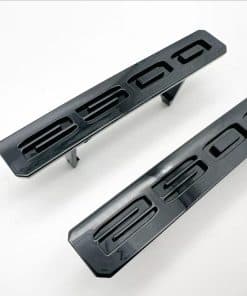 Juego de 2 emblemas 3D de nombre lateral de fascia