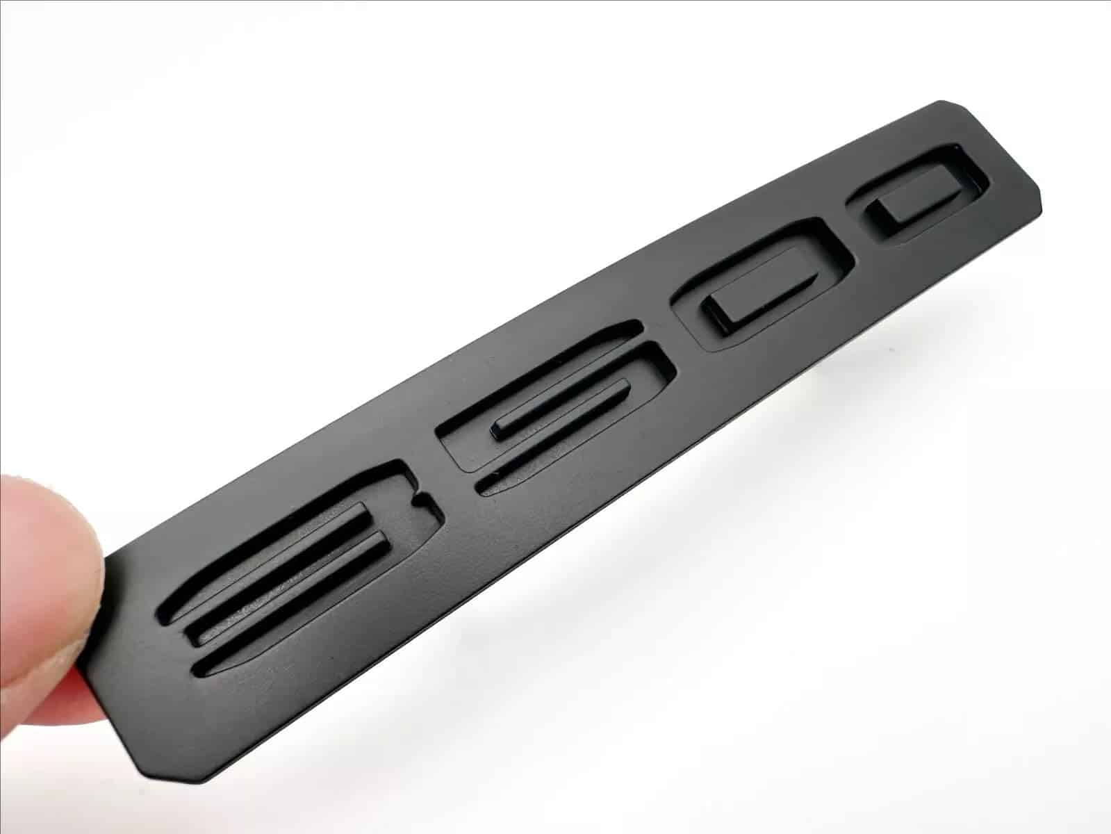 2Pcs Emblemas Personalizados para Parachoques Delantero - Imagen 7