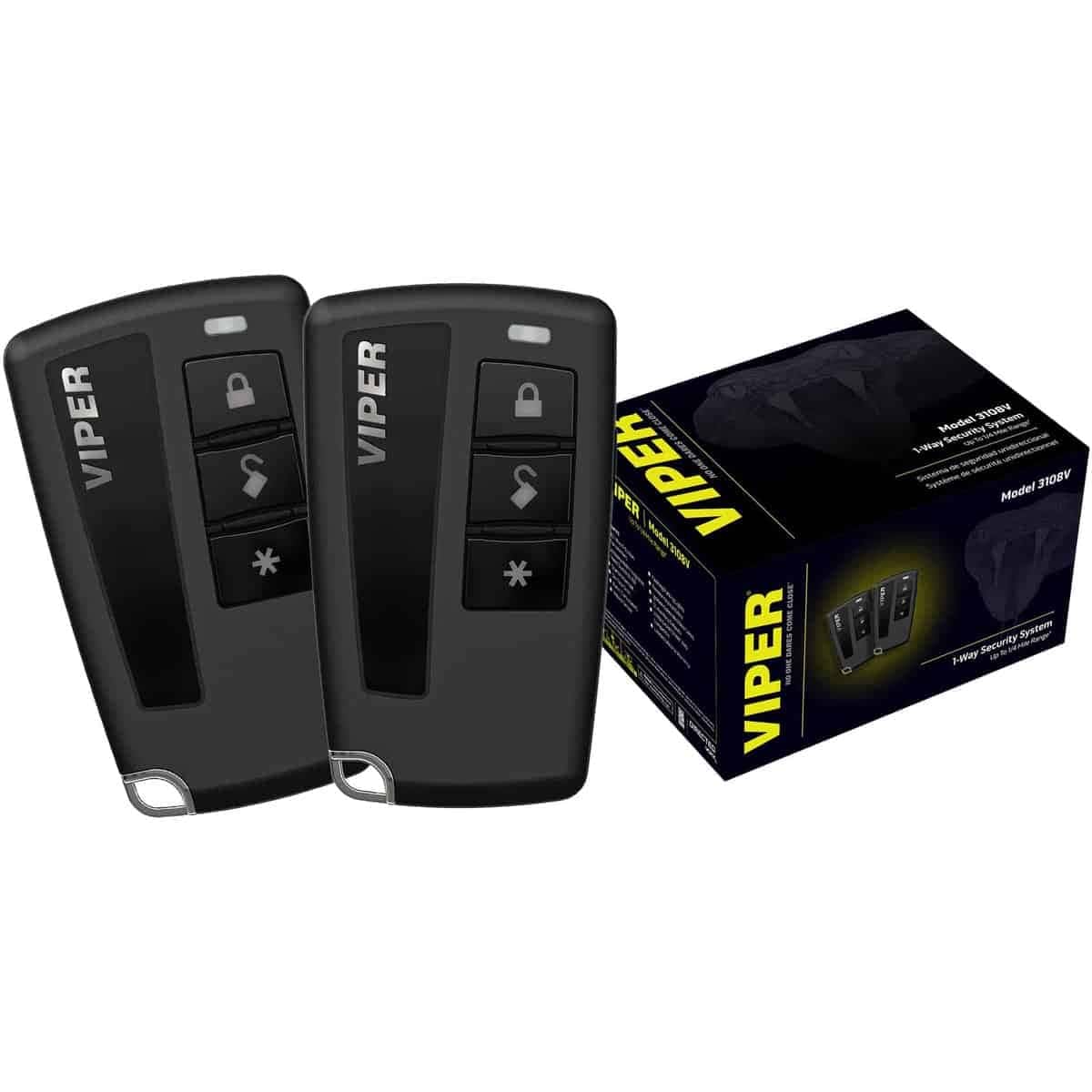 Sistema de seguridad VIPER 3108V de 1 vía con un alcance de