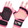 Guantes de Levantamiento de Pesas -Rosa