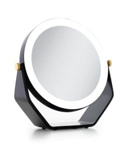 Espejo de Maquillaje Iluminado Zadro de 8 -Negro
