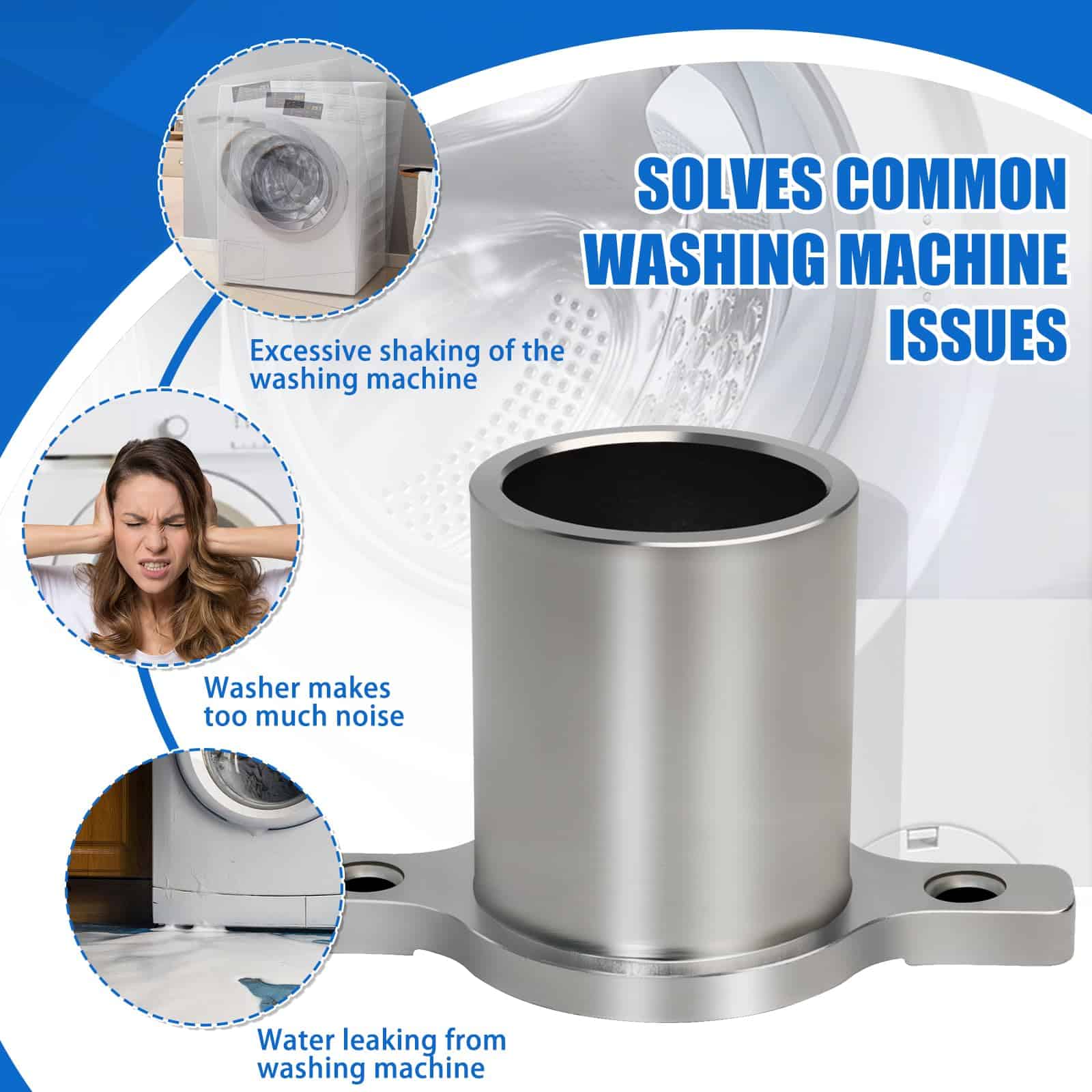 WH2X1198 Rodamiento de la tina de lavadora para lavadora GE - Imagen 7