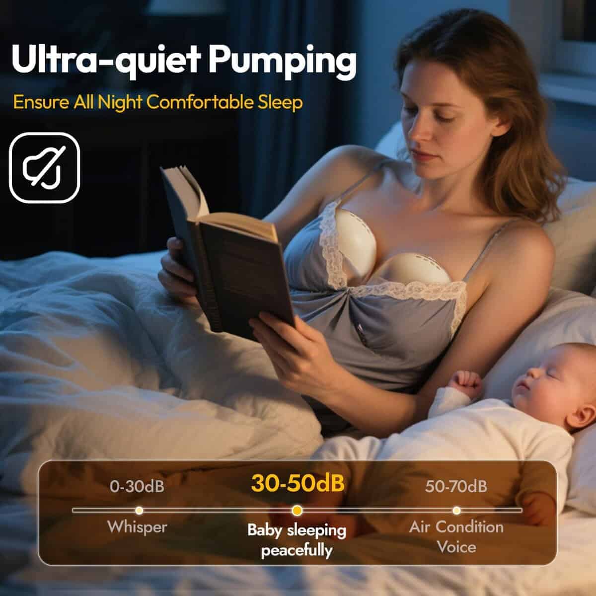 NCVI Extractor de Leche Manos Libres 8131, Extractor de - Imagen 9