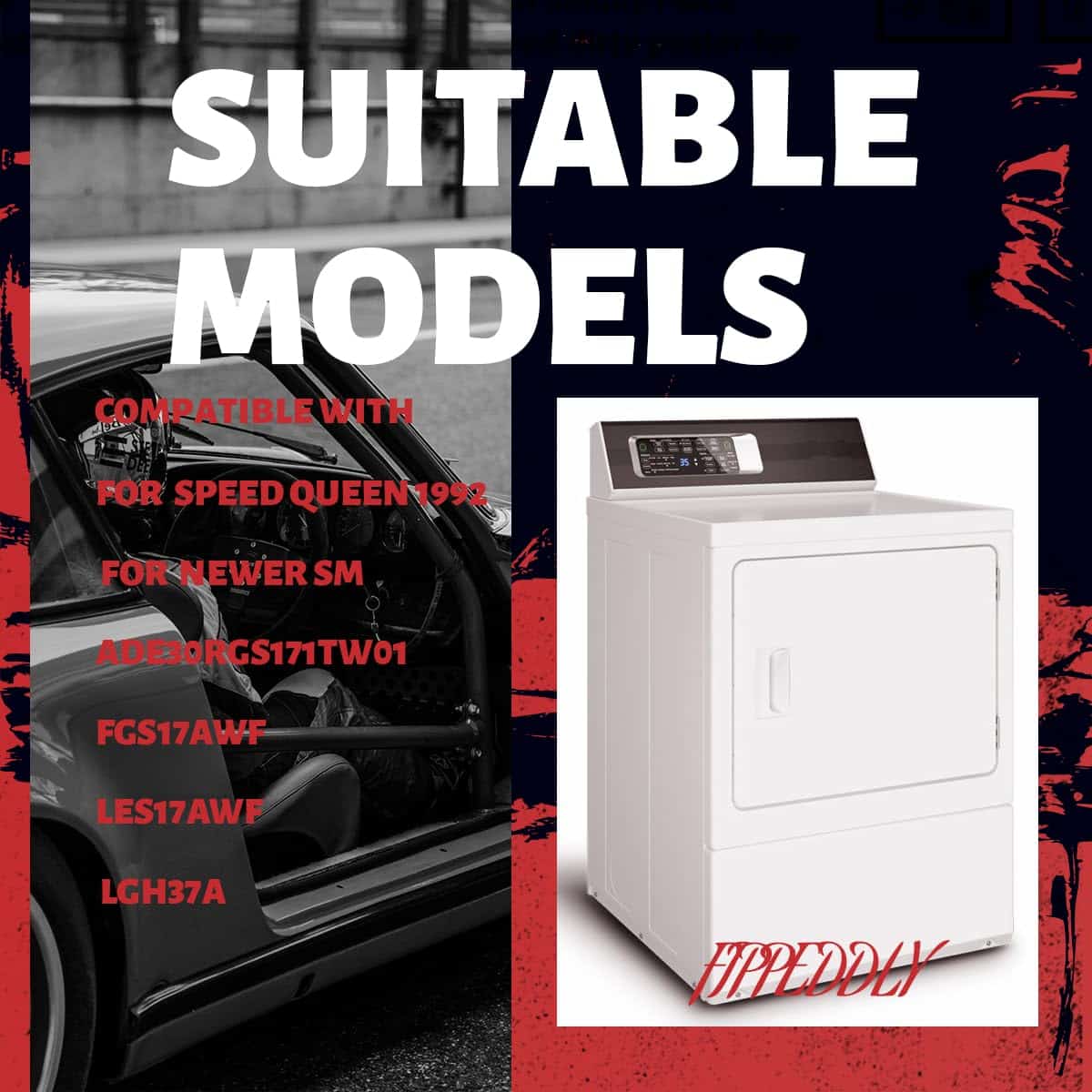 Kit Deslizante del Tambor del Secador para Speed Queen 1992 - Imagen 3