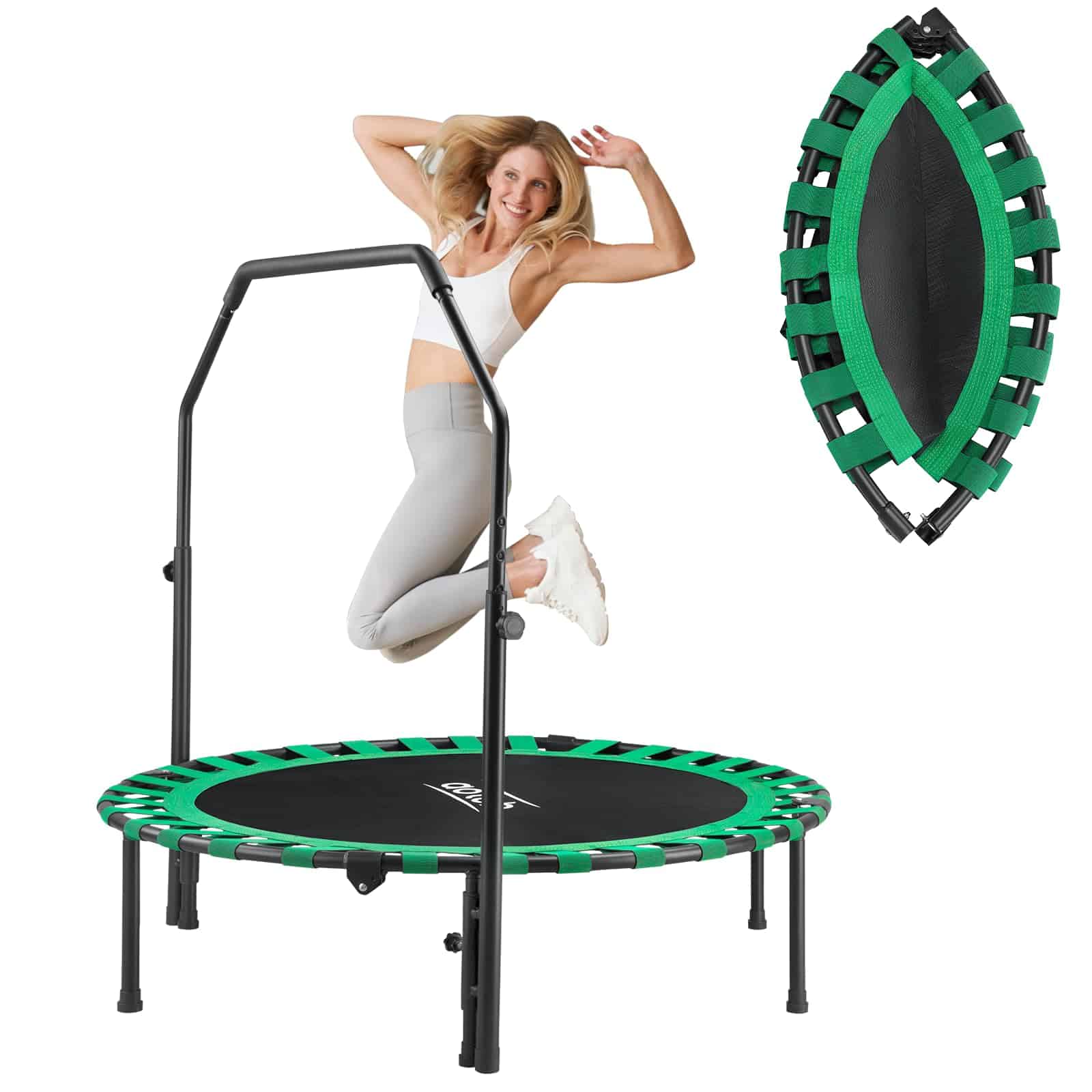 Cama Elástica de Fitness AOTOB de 48" para Adulto,