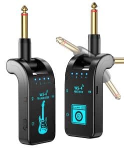 Sistema de Guitarra Inalámbrico Geyrut 2.4GHz, Transmisor y