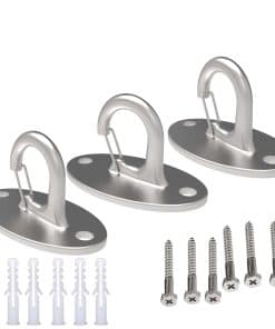 Kit de 3 Anclajes para Bandas de Resistencia FITKIT, Acero