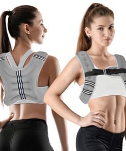 Chaleco con Pesas para Hombres y Mujeres -Gris