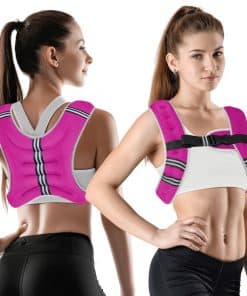 Chaleco con Peso para Hombres y Mujeres -Rosado