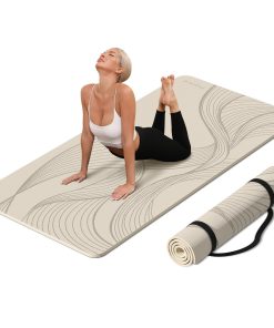 Tapete de Yoga Grande PAIDU -72x36x0.4 Extra Ancho y