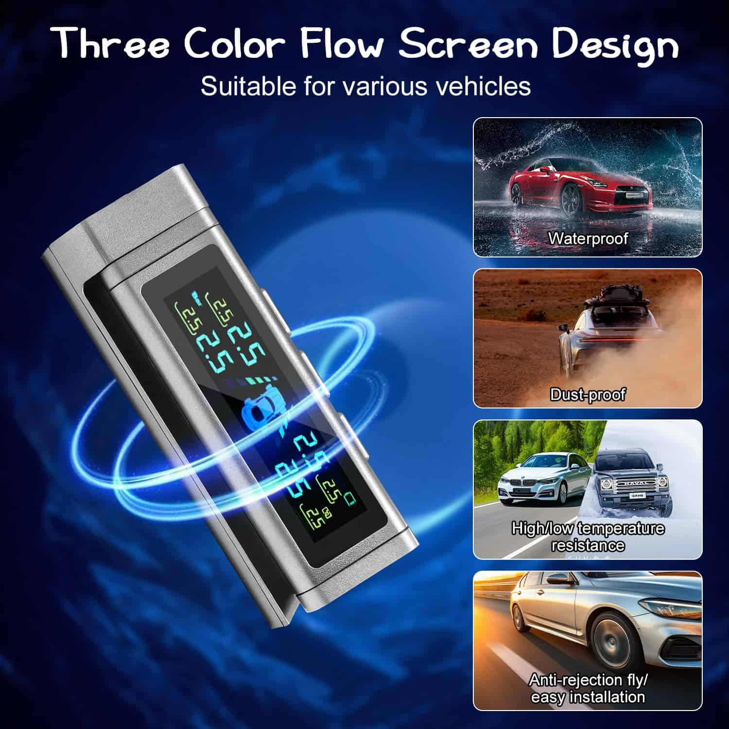 Sistema de Monitoreo de Presión de Neumáticos Rechale RV - Imagen 4
