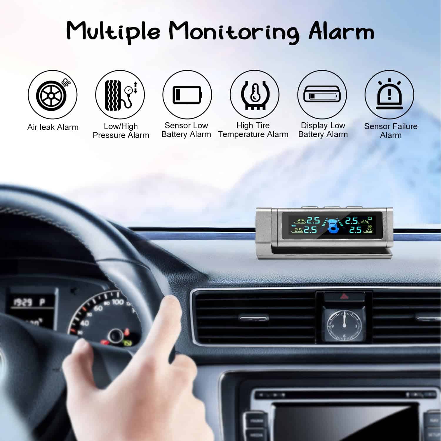 Sistema de Monitoreo de Presión de Neumáticos Rechale RV - Imagen 3