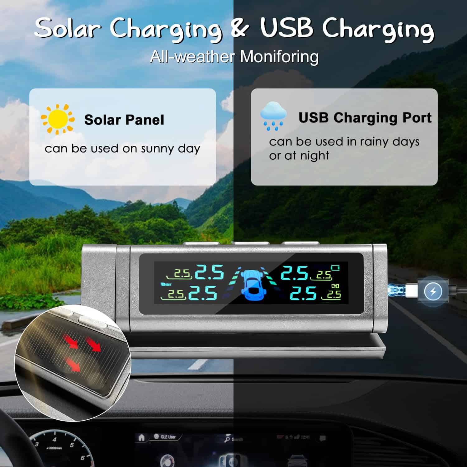 Sistema de Monitoreo de Presión de Neumáticos Rechale RV - Imagen 5