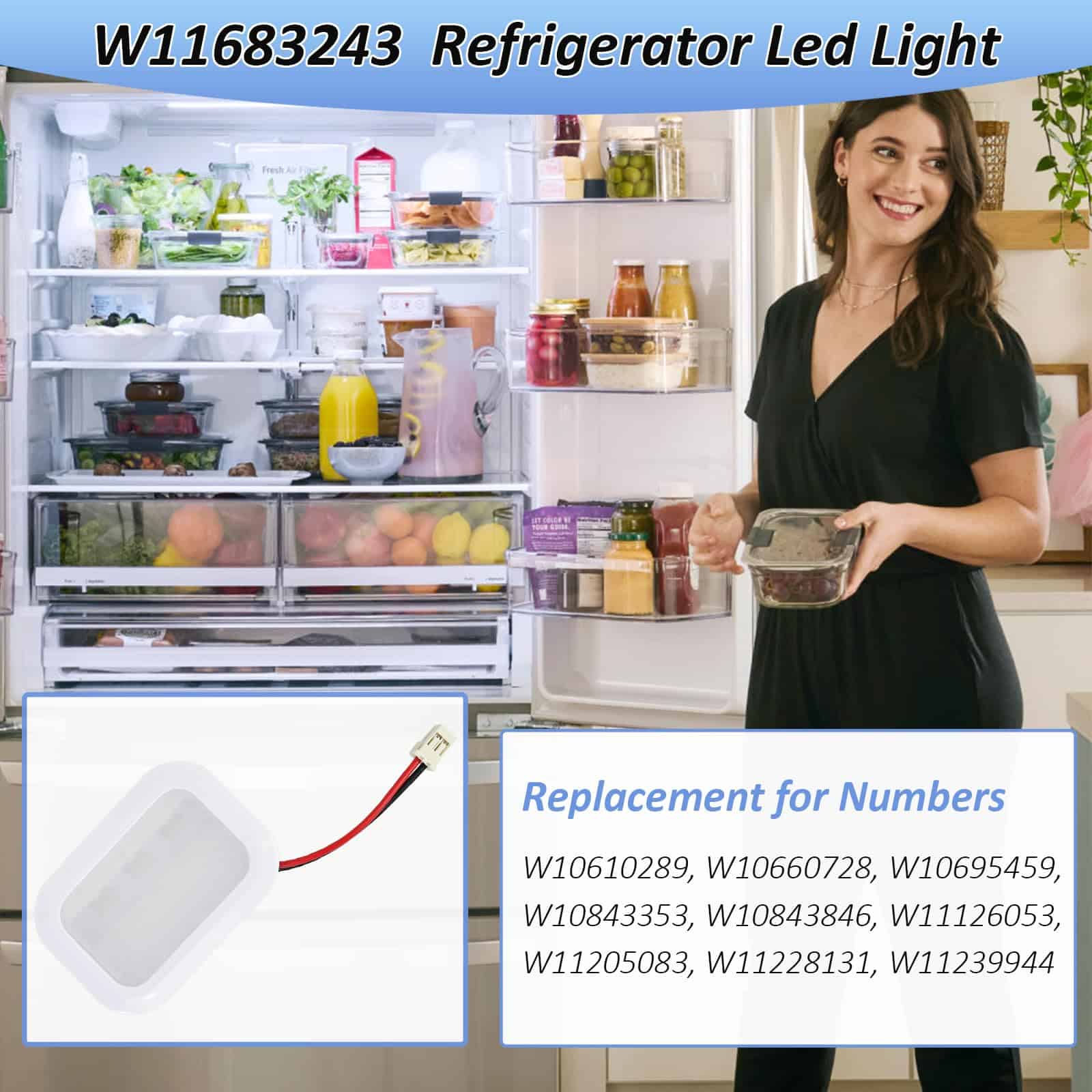 Delixike W11683243 LED Module Service se ajusta a - Imagen 6