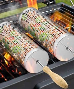 Cestas de Parrilla Anidadas (Paquete de 2), Acero