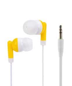 Audífonos con Cable Amarillos ZHDUOYING, Color Brillante