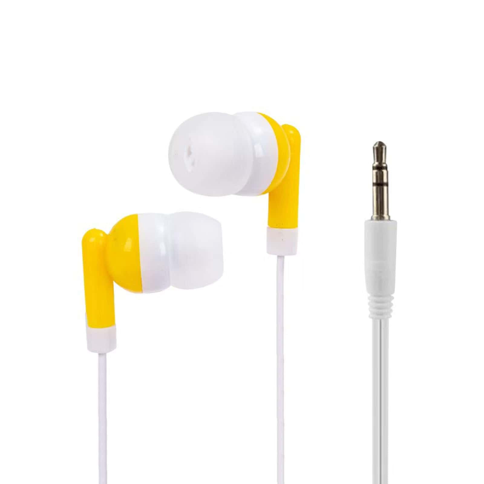 Audífonos con Cable Amarillos ZHDUOYING, Color Brillante