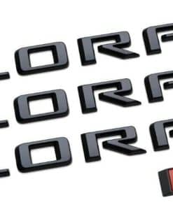 4Pcs Nuevos Emblemas Laterales de la Puerta Trasera Emblema