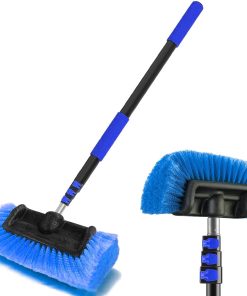 Cepillo de Lavado de Coches con Mango Largo, Alcance de 19