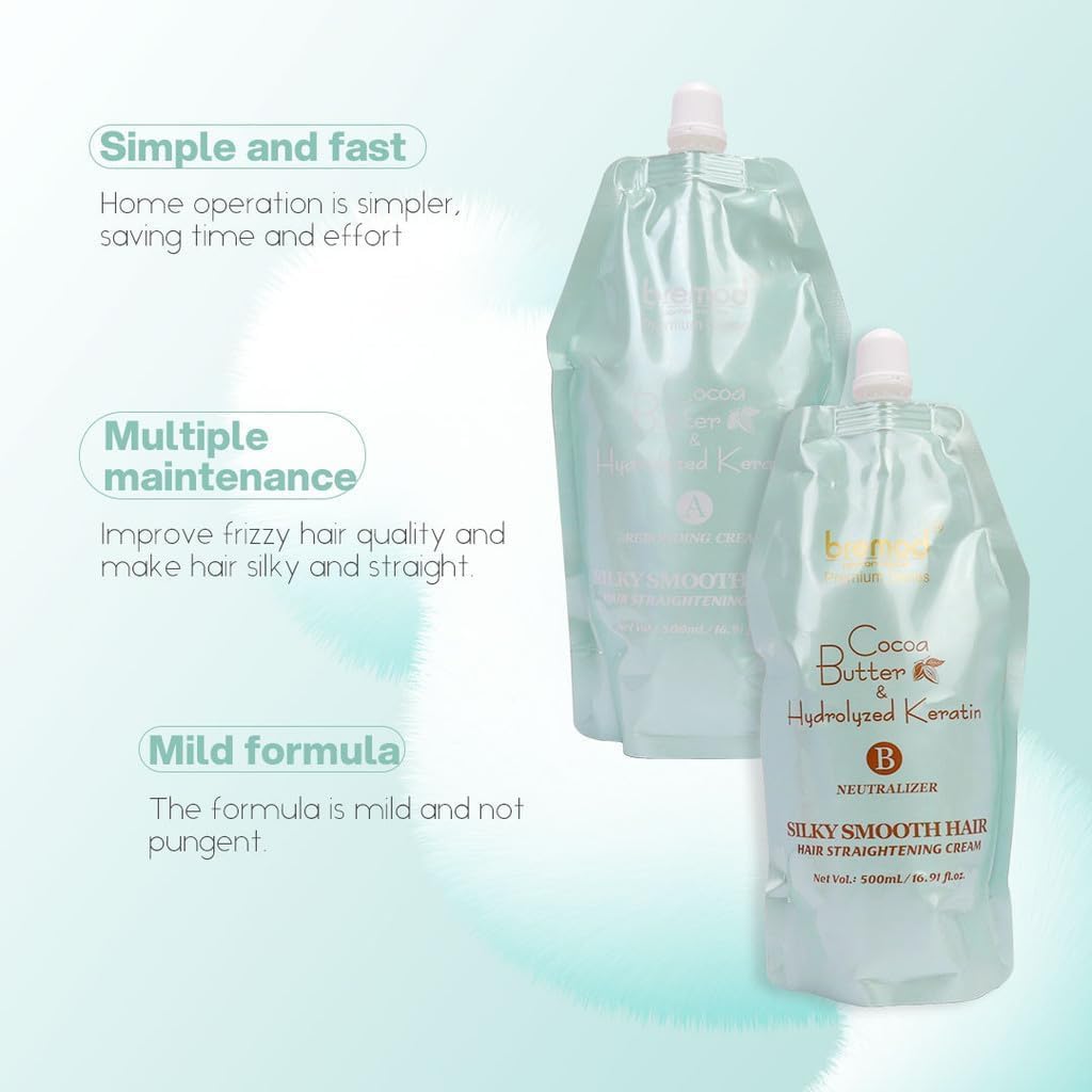 Crema Alisadora Bremod Performance con Manteca de Cacao y - Imagen 4