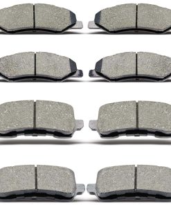 Conjunto de Pastillas de Freno Cerámico Delantero Trasero