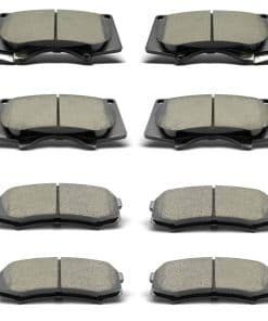 Pastillas de Freno de Cerámica Delanteras y Traseras Ajuste
