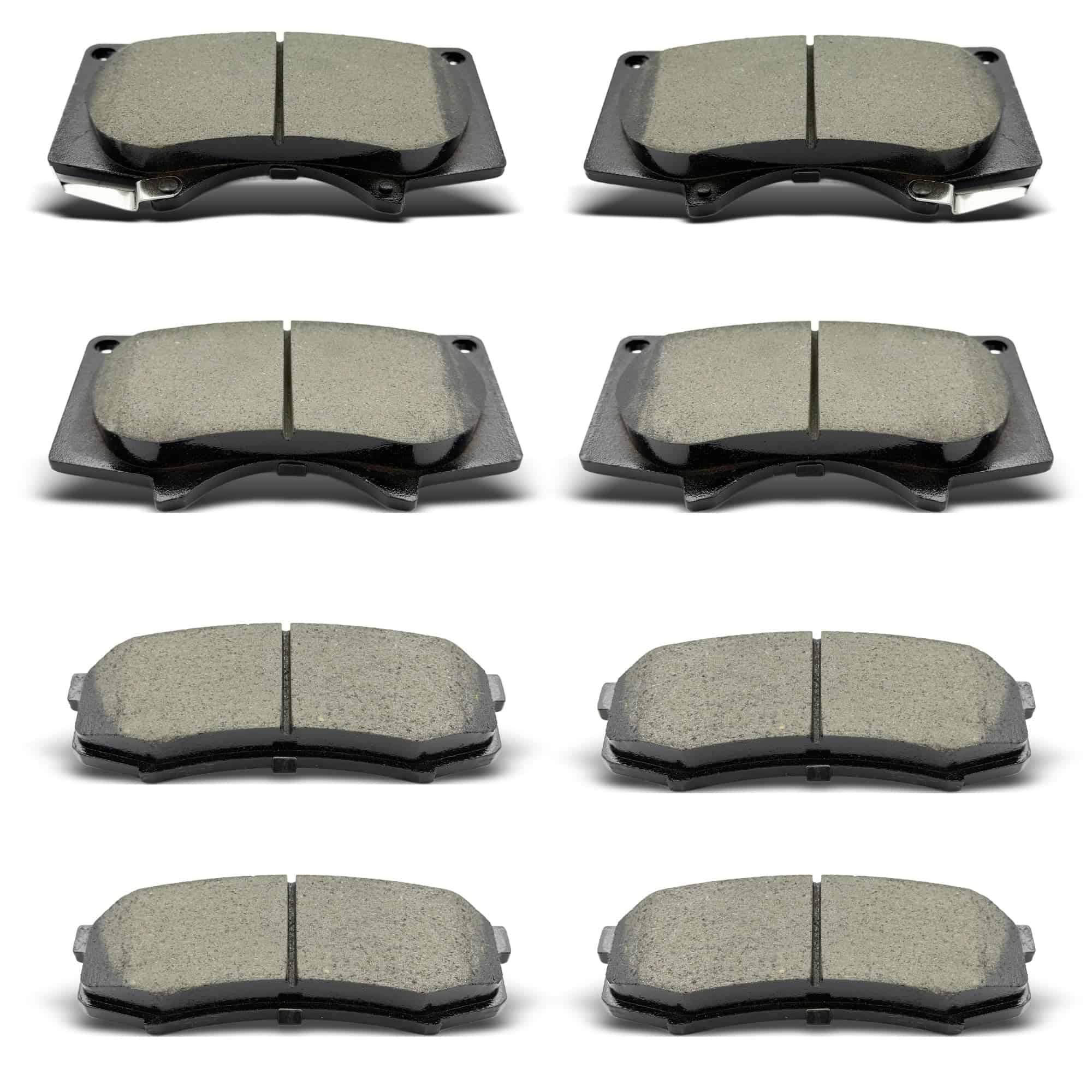 Pastillas de Freno de Cerámica Delanteras y Traseras Ajuste