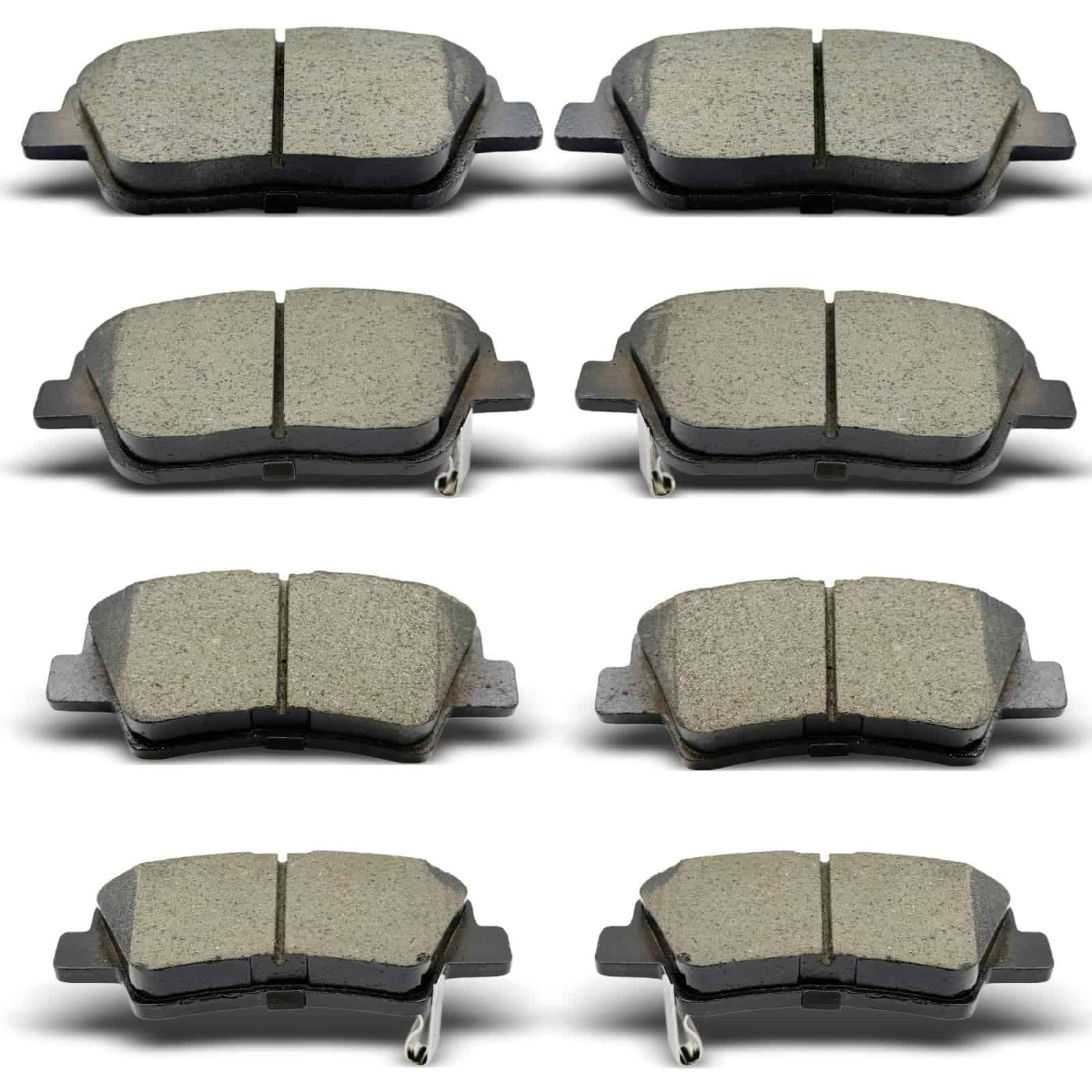 Conjunto de pastillas de freno de cerámica -8 piezas)
