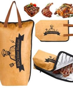 Manta para BBQ para reposar la carne, Bolsa de descanso