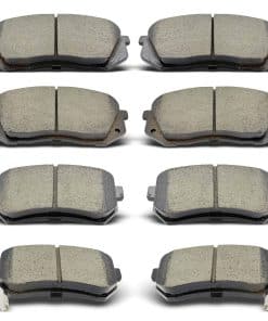 Pastillas de Freno de Cerámica Delanteras y Traseras