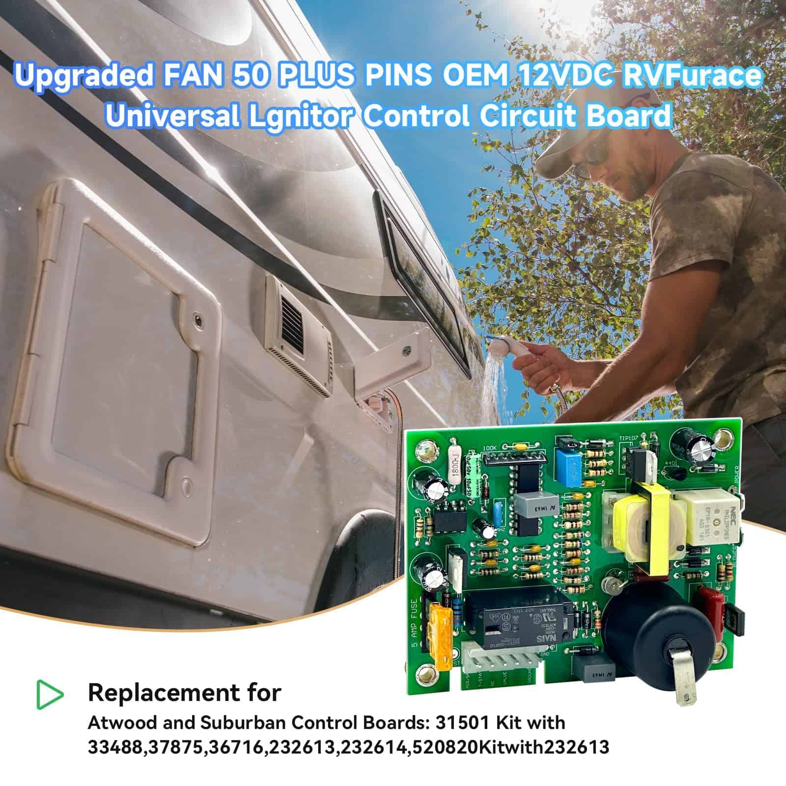 Placa de Encendido para Ventilador de 12V DC para - Imagen 3