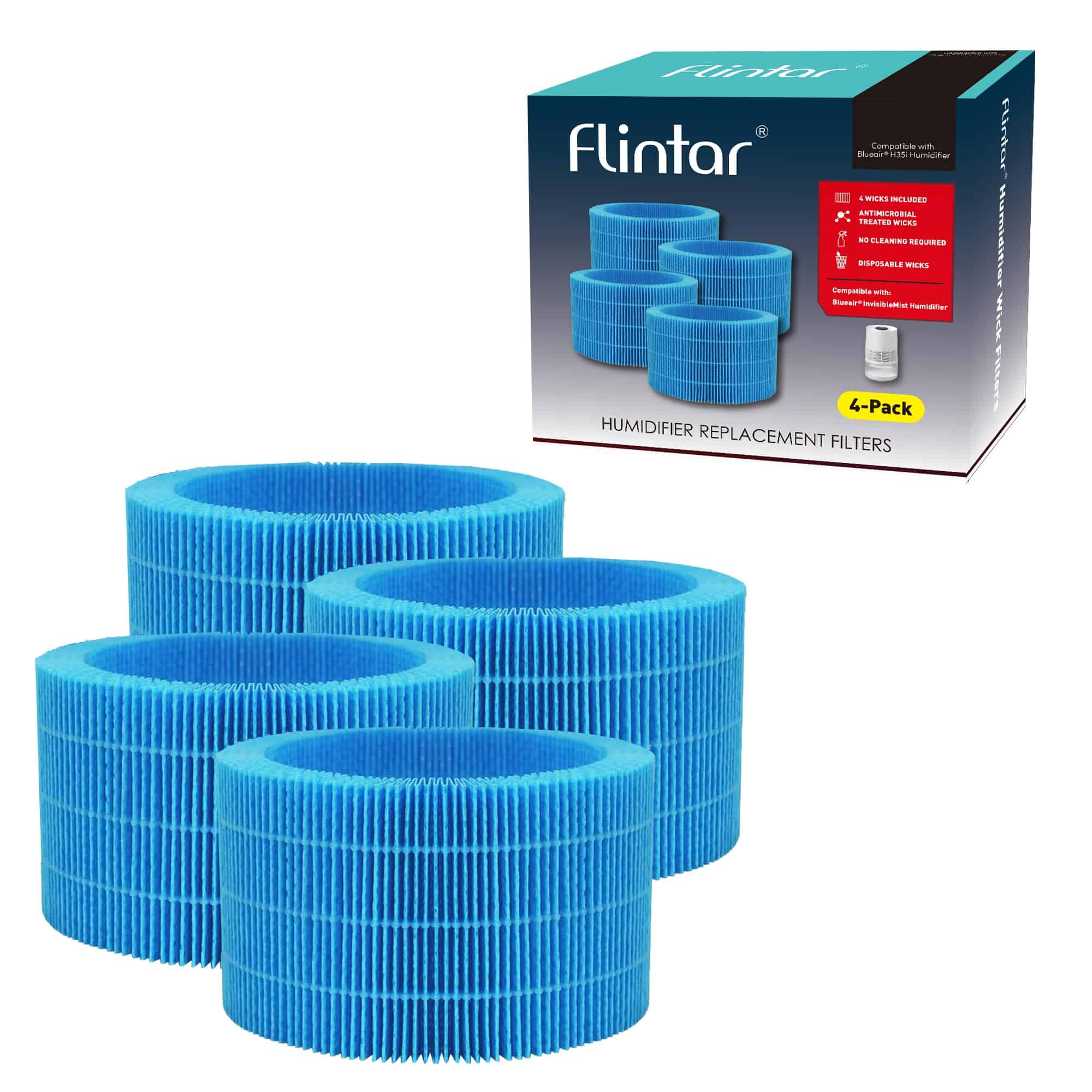Filtros de Mecha de Repuesto Flintar H35i, Compatible con